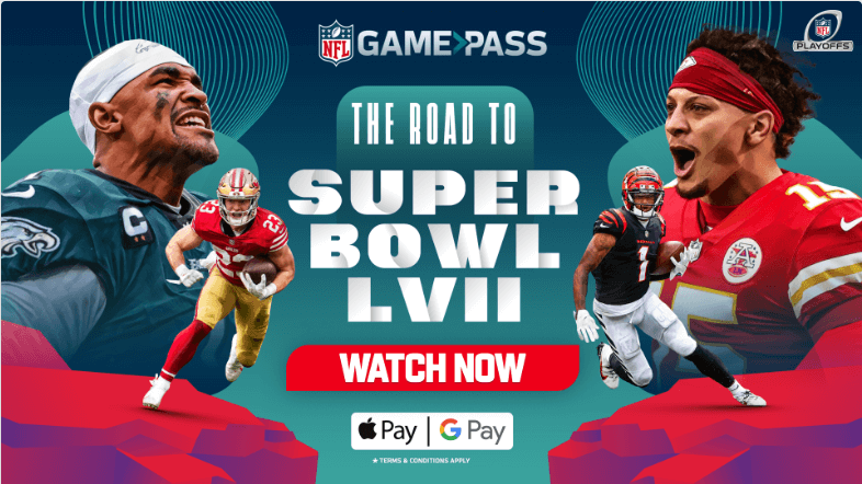 NFL GAMEPASS 경기예고
